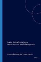 Social attitudes in Japan : trends and cross-national perspectives /