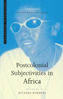 Postcolonial subjectivities /