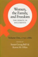 Women, the family, and freedom : the debate in documents /