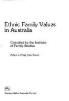 Ethnic family values in Australia /