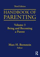 Handbook of parenting.