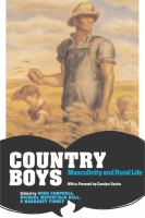 Country boys : masculinity and rural life /
