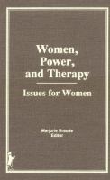 Women, power, and therapy : issues for women /