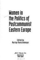 Women in the politics of postcommunist Eastern Europe /