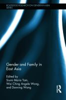 Gender and family in East Asia /