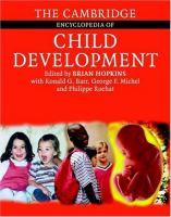 The Cambridge Encyclopedia of child development /