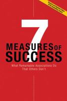 7 measures of success what remarkable associations do that others don't /