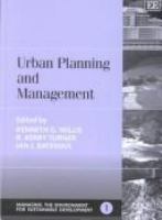 Urban planning and management /