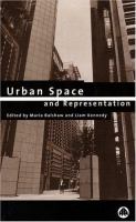 Urban space and representation /
