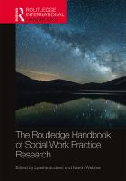 The Routledge handbook of social work practice research /