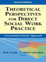 Theoretical perspectives for direct social work practice a generalist-eclectic approach /