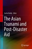 The Asian tsunami and post-disaster aid /