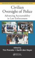 Civilian oversight of police : advancing accountability in law enforcement /