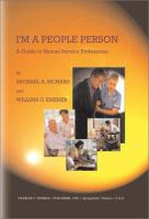 I'm a people person : a guide to human service professions /
