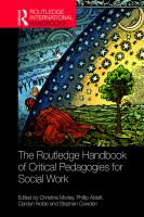 The Routledge handbook of critical pedagogies for social work /