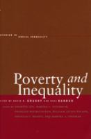Poverty and inequality /