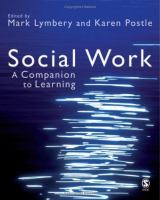 Social work : a companion to learning /
