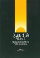 Quality of life /