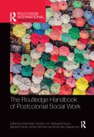 The Routledge handbook of postcolonial social work /