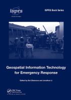 Geospatial information technology for emergency response /