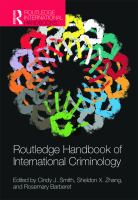 Routledge handbook of international criminology /