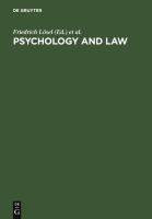 Psychology and law : international perspectives /