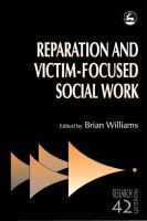 Reparation and victim-focused social work /