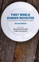 First world hunger revisited : food charity or the right to food? /
