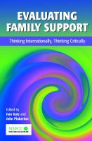 Evaluating family support : thinking internationally, thinking critically /