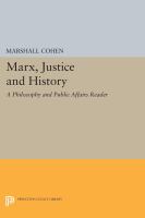 Marx, justice, and history /