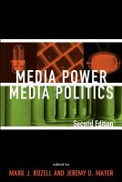 Media power, media politics