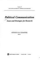 Political communication : issues and strategies for research /