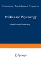 Politics and psychology : contemporary psychodynamic perspectives /