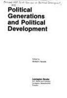 Political generations and political development : [proceedings] /