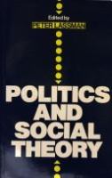 Politics and social theory /