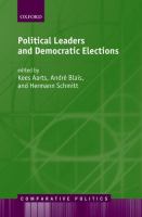 Political leaders and democratic elections /