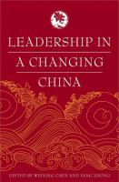 Leadership in a changing China /