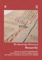 The Routledge history of monarchy /