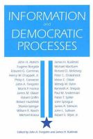 Information and democratic processes /