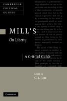 Mill's On liberty : a critical guide /