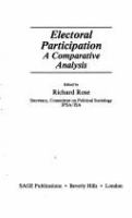 Electoral participation : a comparative analysis /