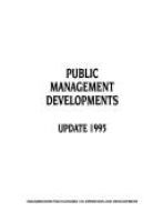 Public management developments : update 1995 /