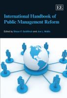 International handbook of public management reform /
