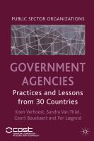 Government agencies : practices and lessons from 30 countries /