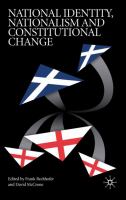 National identity, nationalism and constitutional change /