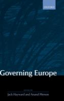 Governing Europe /