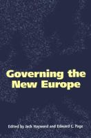 Governing the new Europe /