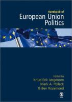 Handbook of European Union politics /