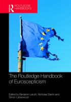 The Routledge handbook of Euroscepticism /