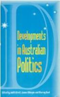 Developments in Australian politics /